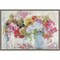 Hope Springs Floral by Mary Parker Buckley 23-in. W x 16-in. H. Canvas Wall Art Print Framed in Grey